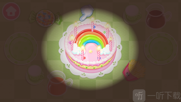 宝宝生日派对小游戏熄灭蜡烛