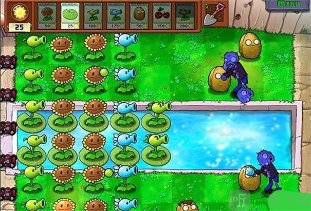 植物大战僵尸1经典版应对塑料僵尸方法