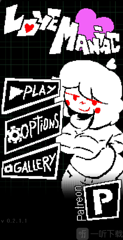 传说之下lovemaniac手机版PLAY开始游戏界面