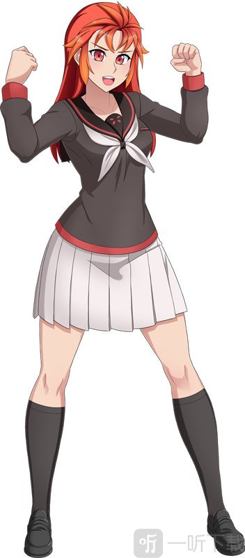 Moeko Rakuyona角色立绘