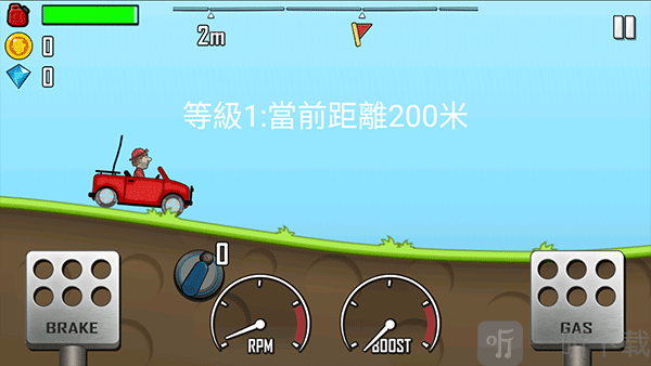 登山赛车原版操作按键