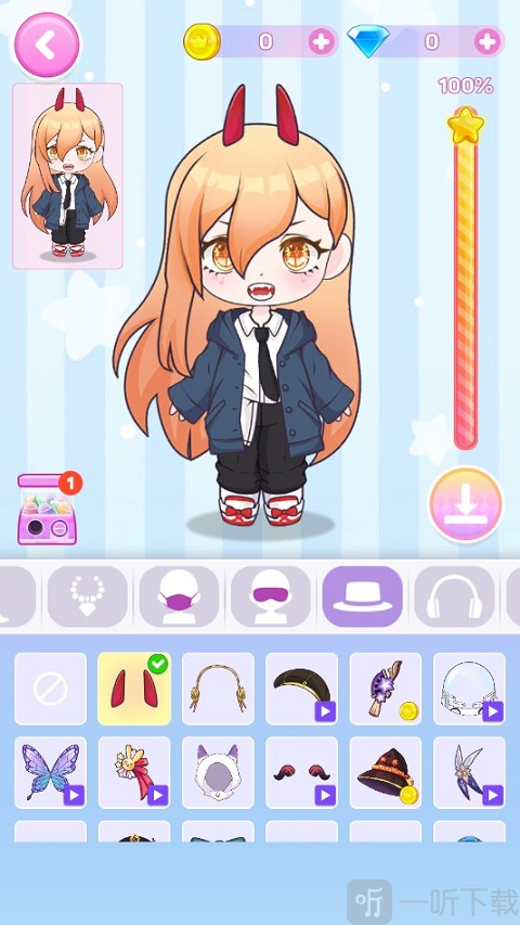 赤壁娃娃动漫装扮整五官与服饰