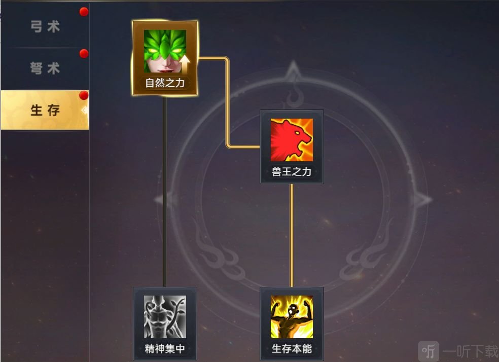 风云世界飞羽技能加点图一