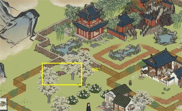 江南百景图长相思钥匙位置