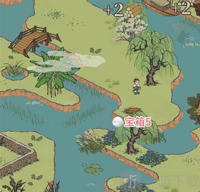 江南百景图钓月神竿宝箱位置
