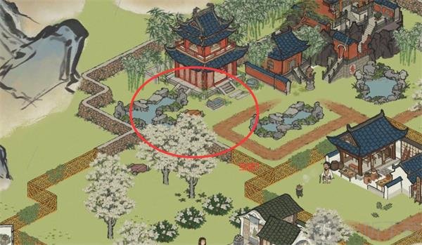 江南百景图长相思宝箱位置