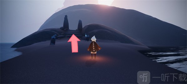 光遇测试服免资格全物品隐蔽山洞