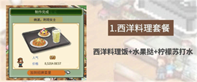 开罗咖啡厅物语西洋料理配方