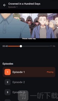 AniDroid播放设置界面