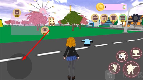 3D城镇操作界面