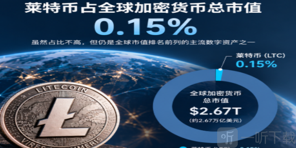 莱特币市值怎么样 莱特币占全球总市值多少