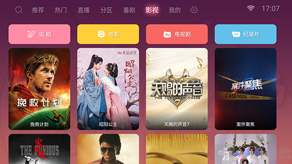 哔哩哔哩-U播放设置界面