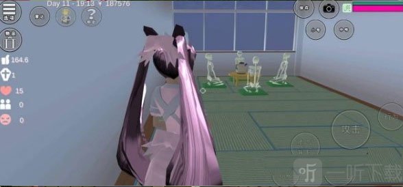 樱花校园模拟器追风汉化版本雕像任务