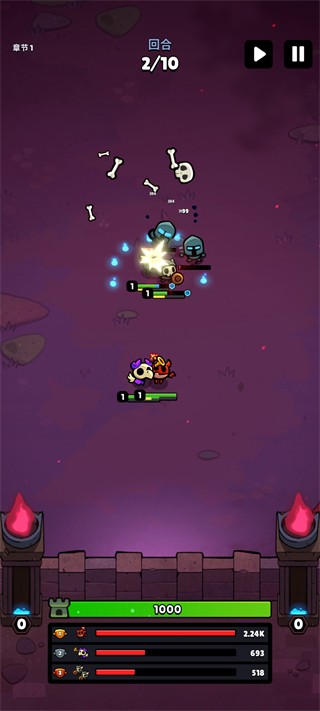 恶魔团突袭章节战斗