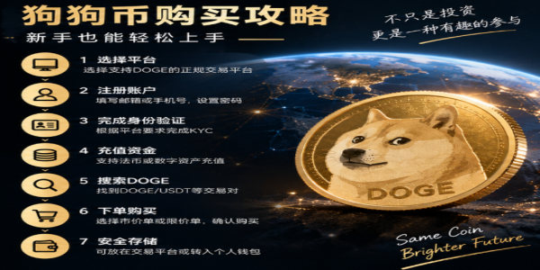 狗狗币新手怎么买 狗狗币购买攻略