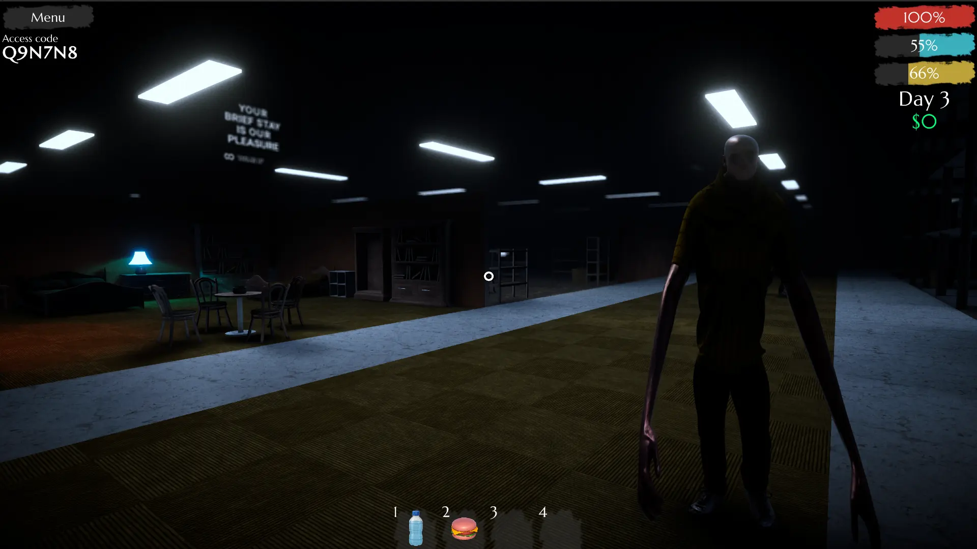 SCP3008无限商店躲避怪物