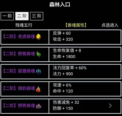 无尽洪荒二阶兽魂推荐
