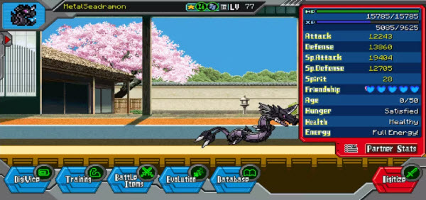 数码驯兽师2领主钢铁海龙兽