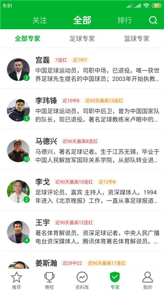 足球比分app查看赛事专家和记者专栏