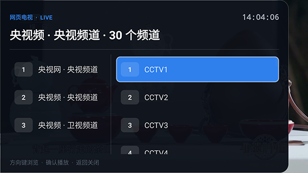 大完美电视频道列表