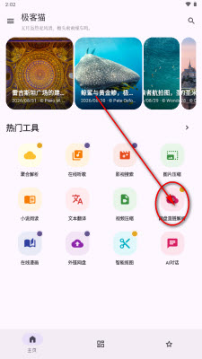 极客猫网盘直链解析截图