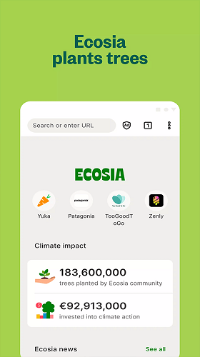 ecosia浏览器中文版