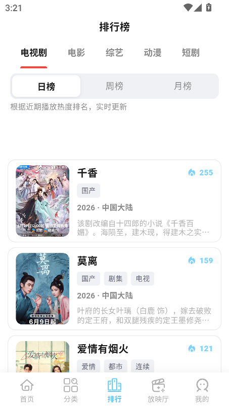 千影千寻app热门影视排行