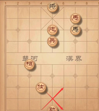 中国象棋士的走法