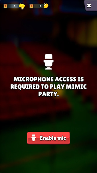 MimicParty麦克风权限