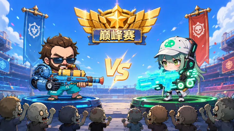 爆裂防线手游无尽尸潮挑战