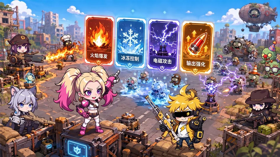 爆裂防线手游随机战斗玩法