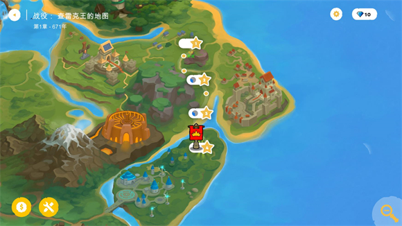 火柴人战争遗产3战役地图选择关卡