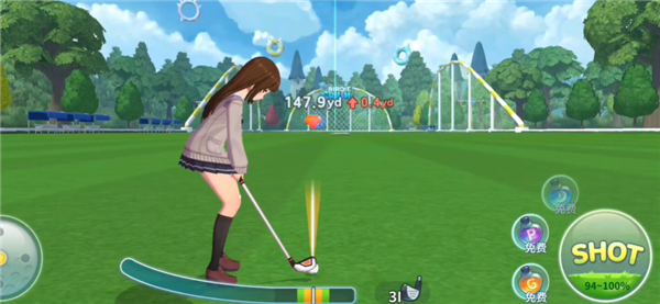 Birdie Crush调整推杆方向和力度
