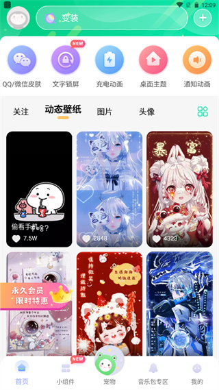 动态壁纸秀怎么设置壁纸