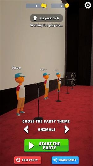 模仿派对Mimic Party房间创建完成