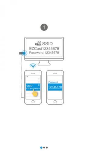 ezcast无线信号连接