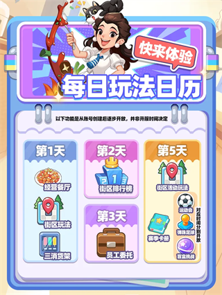 来吧中餐厅游戏第一日核心玩法