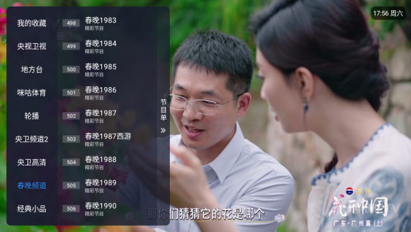 涛涛TV电视直播春晚频道观看方法