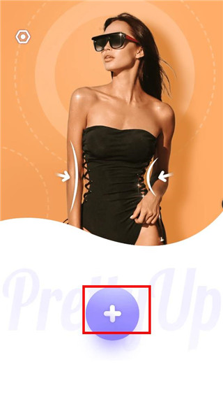 PrettyUp视频p图App选择素材截图